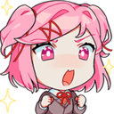 anime girl excited stars Slack emoji