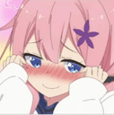 pink loliq Slack emoji
