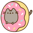 pusheen donutq Slack emoji