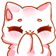 pink giggleq Slack emoji
