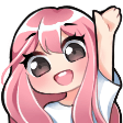 pink oii Slack emoji