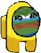 amongus frog maskq Slack emoji