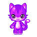 purple cat Slack emoji