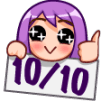 1010 purpq Slack emoji