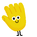 hand wave Slack emoji
