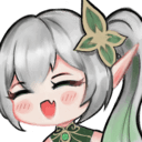 04 green nahida happy Slack emoji