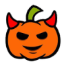 orange pumpkinq Slack emoji