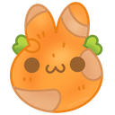 bunny orangeq Slack emoji