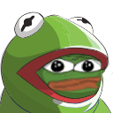 kermit pepe laugh Slack emoji