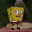 spongebob confused stare Slack emoji