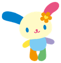 sanrio characters usahana image0 Slack emoji
