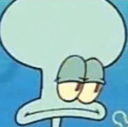 squidward bored eyelids Slack emoji