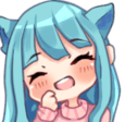laughing anime 2 Slack emoji
