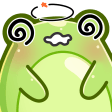 frog emote2q Slack emoji