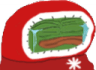 christmas cactus stocking Slack emoji