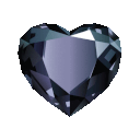 black diamond heart Slack emoji