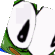 keroppi wide eyes Slack emoji