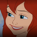 ariel smirk sideeye Slack emoji