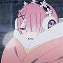 anime girl blush embed Slack emoji