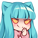 demon giggleq Slack emoji