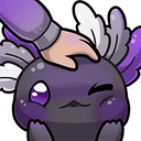 axolotl asexual headpat 200px Slack emoji