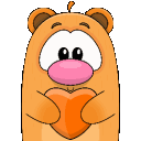 heartorangeq Slack emoji