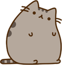 pusheen tiredq Slack emoji