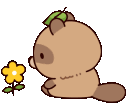 tanuki bored q Slack emoji