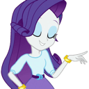 unimpressed ponytaur handflip Slack emoji