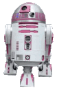 r2d2 pink robot Slack emoji