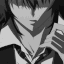 anime shadowed gaze Slack emoji