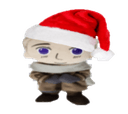santa bald russia transparent Slack emoji