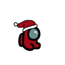 amongus christmasq Slack emoji