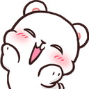 white bear cuteq Slack emoji