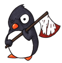 evil penguinq Slack emoji