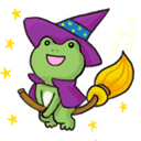 frog witchq Slack emoji