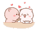pig coupleq Slack emoji