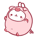 molang pig1q Slack emoji