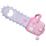 chainsaw pinkq Slack emoji
