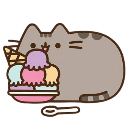 pusheenicecreamq Slack emoji