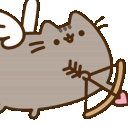 pusheen cupidq Slack emoji