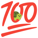 he brings you 100 Slack emoji