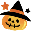 pumpkin witchq Slack emoji