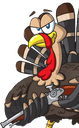 gun turkeyq Slack emoji