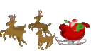 reindeer sledq Slack emoji