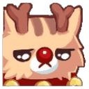 cat reindeerq Slack emoji
