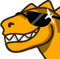 dino coolq Slack emoji