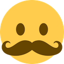 mustache Slack emoji