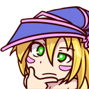 yugi girl thinkq Slack emoji