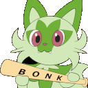 sprigatito bonkq Slack emoji